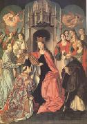 Master of ST Ildefonso Ildefonso Receiving the Chasuble (mk05) oil painting on canvas